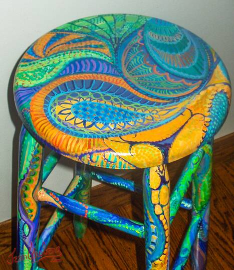 Green Stool