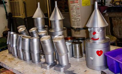 Assembly of Tin Cans