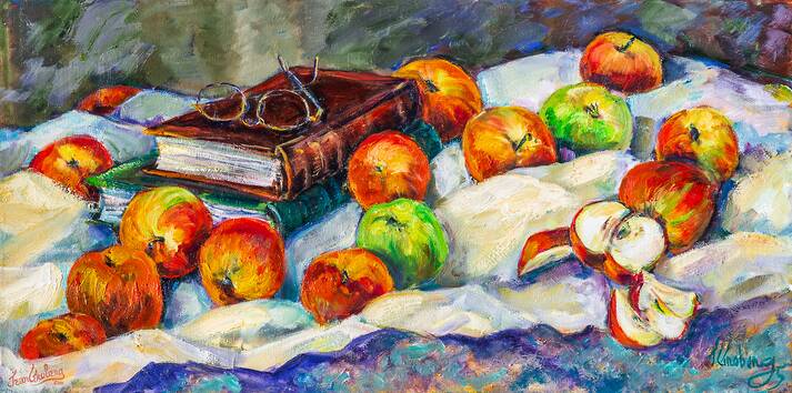 Apples and Book