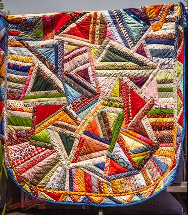 Triangle Crazyquilt