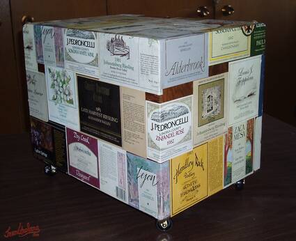 Wine Label Box