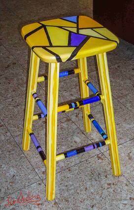 Yellow Stool