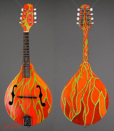 Painted Mandolin