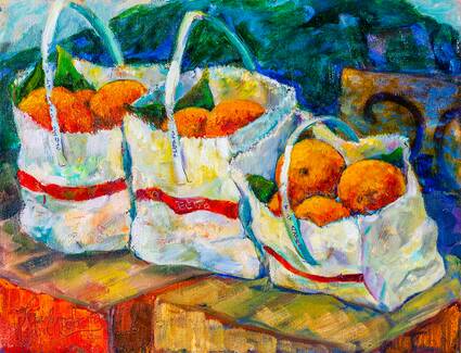 Three Sacks of Oranges